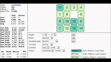 15.543 tps 15 puzzle solve (4.568, 71 moves)