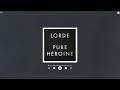 lorde - a world alone (sped up & reverb)