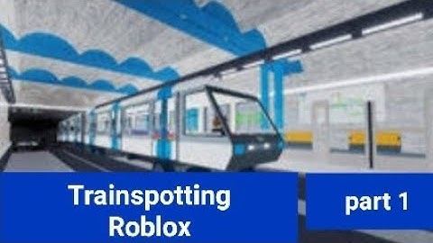 ROBLOX Automatic subway Line 1 and EST 1- Trainspotting at Odyssea Station Roblox