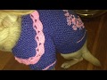 Как связать кофточку, свитер для собаки своими руками