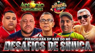 BAR NÔ DE PIRACICABA SP - SINUCA AO VIVO - 12/10/2026
