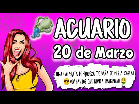 Acuario♒ UNA CATARATA