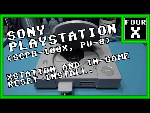 Sony PlayStation - xStation and In-Game Reset (IGR) Install (SCPH-100X, PU-8)