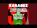 Peace on Earth Little Drummer Boy (In the Style of David Bowie & Bing Crosby) Karaoke...