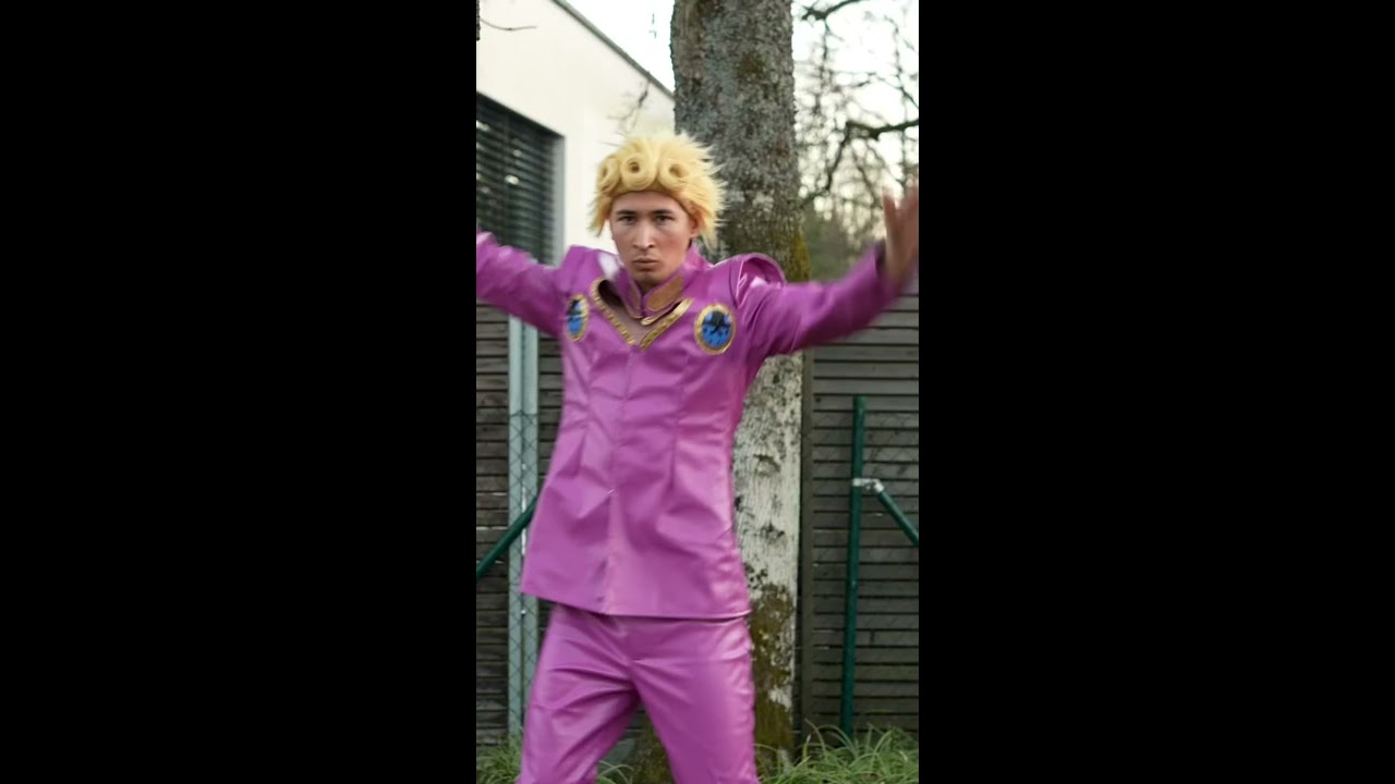 Giorno does a TikTok Trend  anime  jojosbizarreadventure  giorno  jotaro  dio