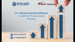 Best Reverse Auction Software For Business | Procurement Management |  Request For Quotation |