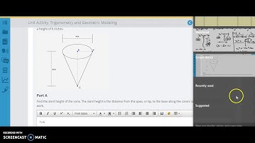 Unit Activity: Trigonometry and Geometric Modeling Task 2 BC