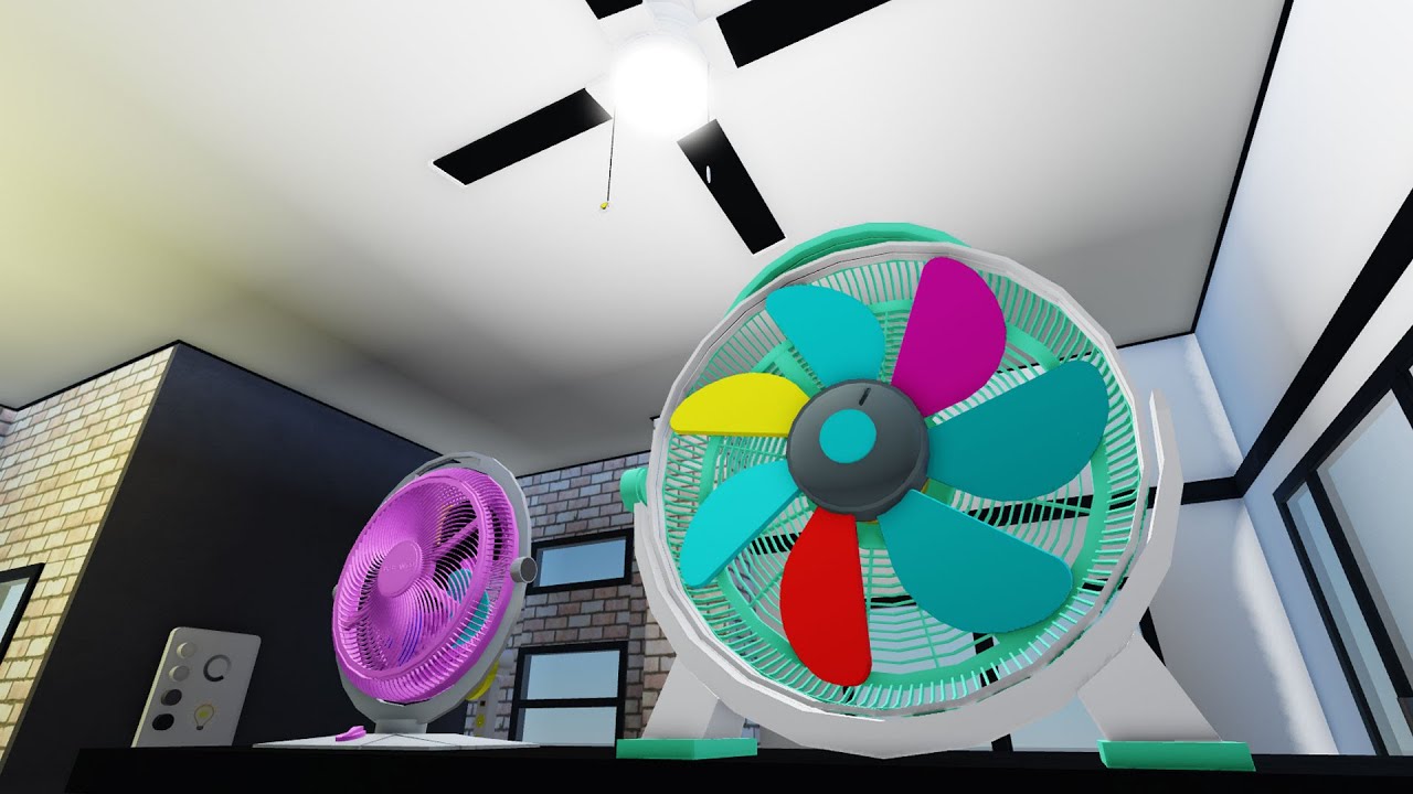 Mysterious Song Performance Stand Fan on the Rooftop - Kipas Angin Bernyanyi "Anak Gembala"