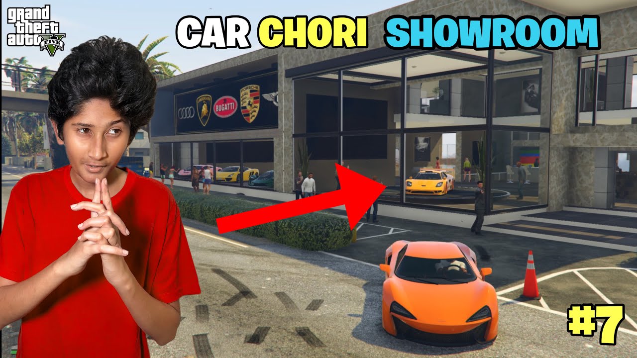 I Stole a Luxury Car from Expensive Showroom | Gta V Gameplay 