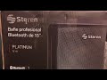 Unboxing bafle amplificado steren baf 15900bt