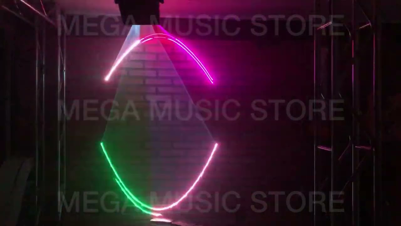 Super Laser Holográfico 3w Rgbw Desenhos Efeitos Dimerizarvel Dmx Automatico Sound