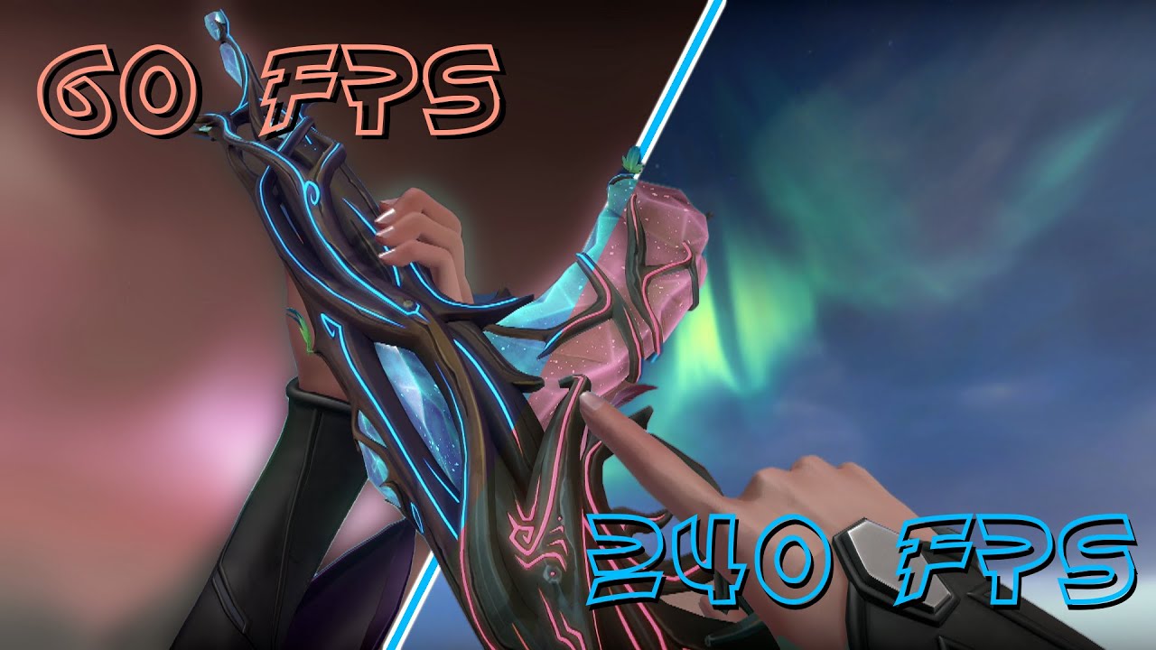 60 FPS VS 240 FPS
