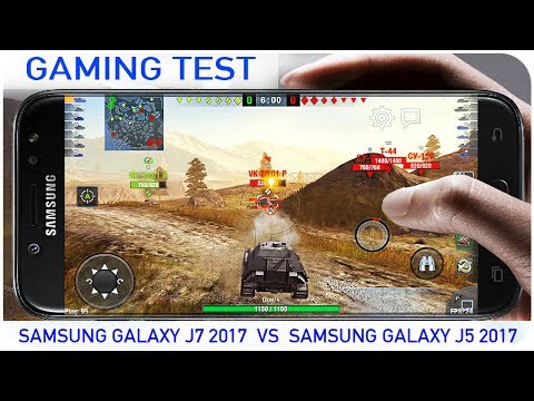 Samsung Galaxy j5 2017 vs Samsung Galaxy j7 2017 ИГРОВОЙ ТЕСТ (ОБЗОР)