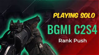 BGMI C2S4 | Solo Gameplay Rank Push