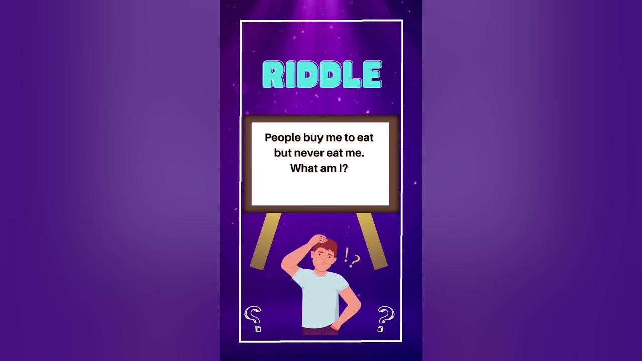 People Buy Me To Eat But Never Eat Me What Am I shorts viral people-buy-me-to-eat-but-never-eat-me-what-am-i-shorts-viral
