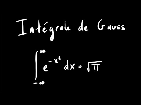 Intégrale de Gauss