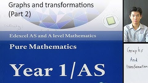 Graphs and transformations (Part 2): GCE A-level Edexcel Math: Pure Mathematics in Chapter 4