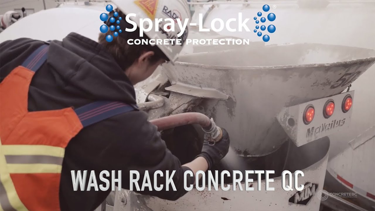Concrete Wash Rack Quality Control