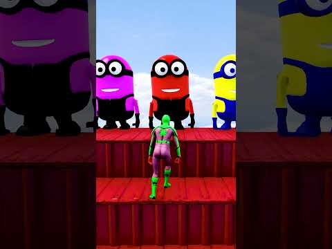 GTA 5 Epic Water Ragdolls | Spider-Man Jumps / Fails ep.18391 #shorts