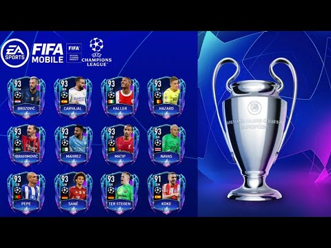 CHUVA DE 93 FREE🔥 EXPLICAÇÃO NOVO EVENTO CHAMPIONS LEAGUE NO FIFA MOBILE  22 