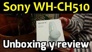 Sony WH-CH510 Auriculares Inalámbricos Sony WHCH510 Sony wh-ch510 opiniones y especificaciones