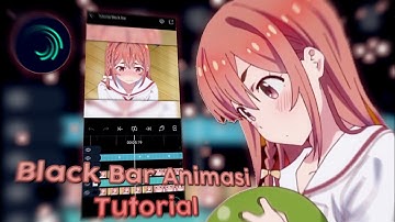 Black Bar tutorial Like AE || Alight Motion Tutorial