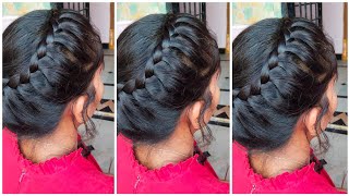 Try this side design hairstyle #jaanu vlogs