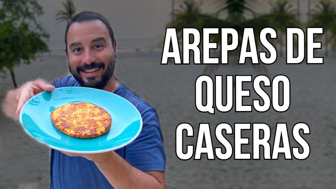 Arepas Al Paso - Arepas de queso 🧀 asadas a la plancha.