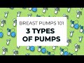 3 types of pumps | Ad Content for Dr. Brown's