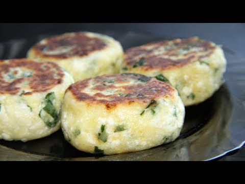 Видео рецепт Сырники со шпинатом