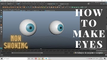 How to make Low Poly eye in Maya 2020