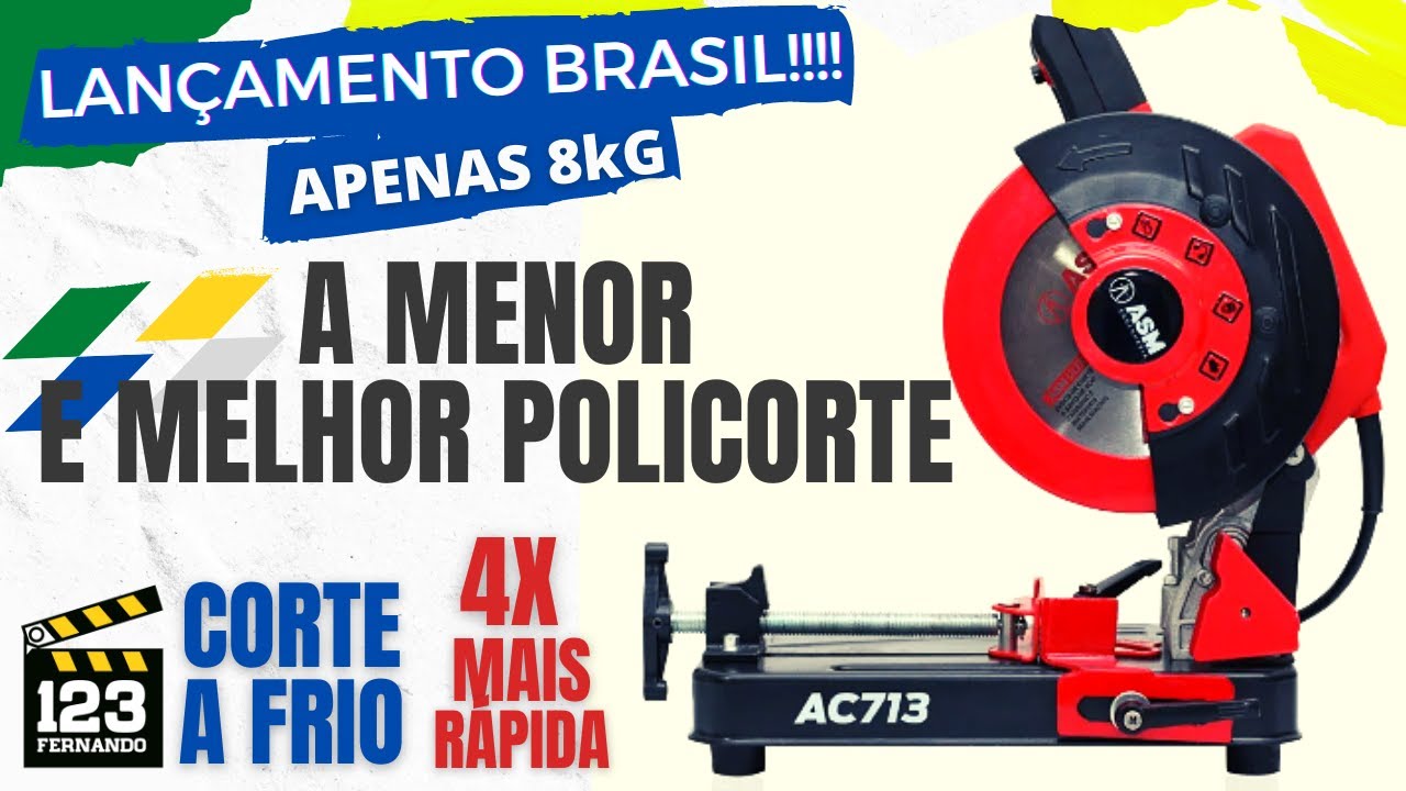 LAN AMENTO BRASIL POLICORTE MULTIMATERIAIS SUPER COMPACTA CORTE A 