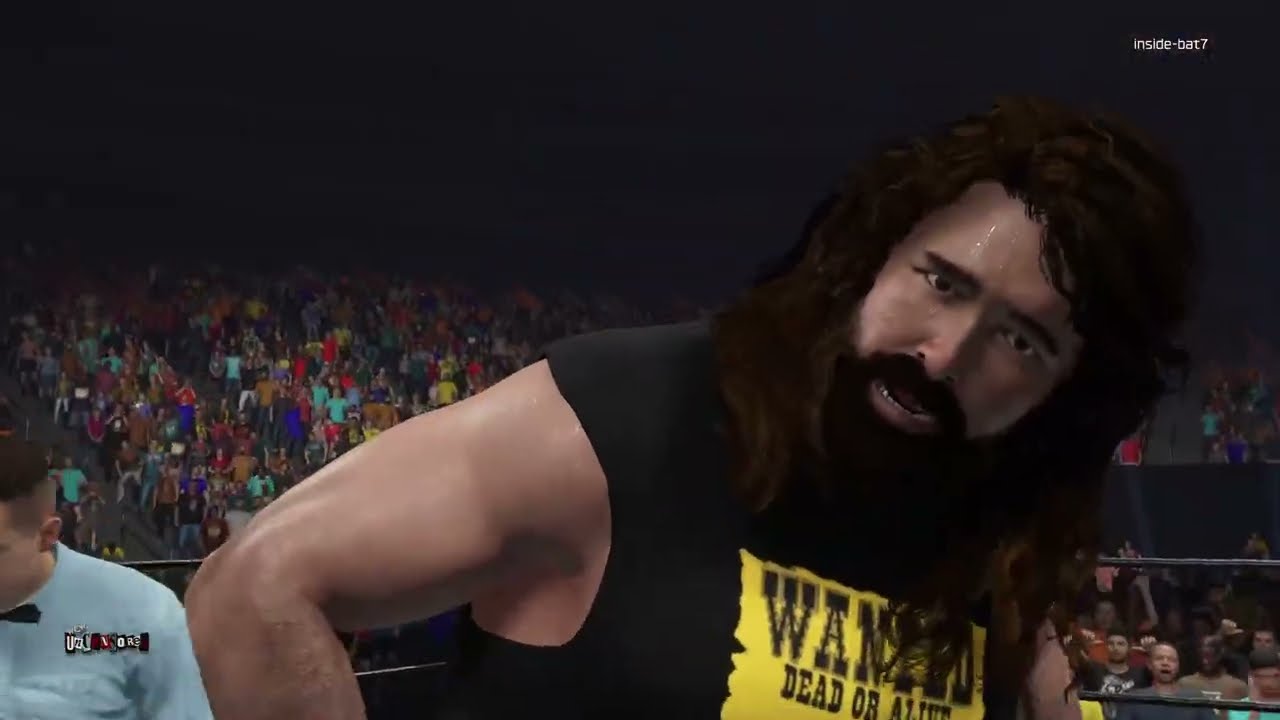 WWE 2K25 Universe Mode Episode WCW Uncensored 2026 Cactus Jack vs Scott Hall Hardcore match
