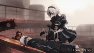 9S about to Die 😭😭😭 , 2B tries her best to save him | Nier:Automata