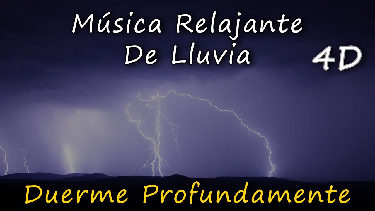 Música relajante de lluvia para dormir profundamente - YouTube