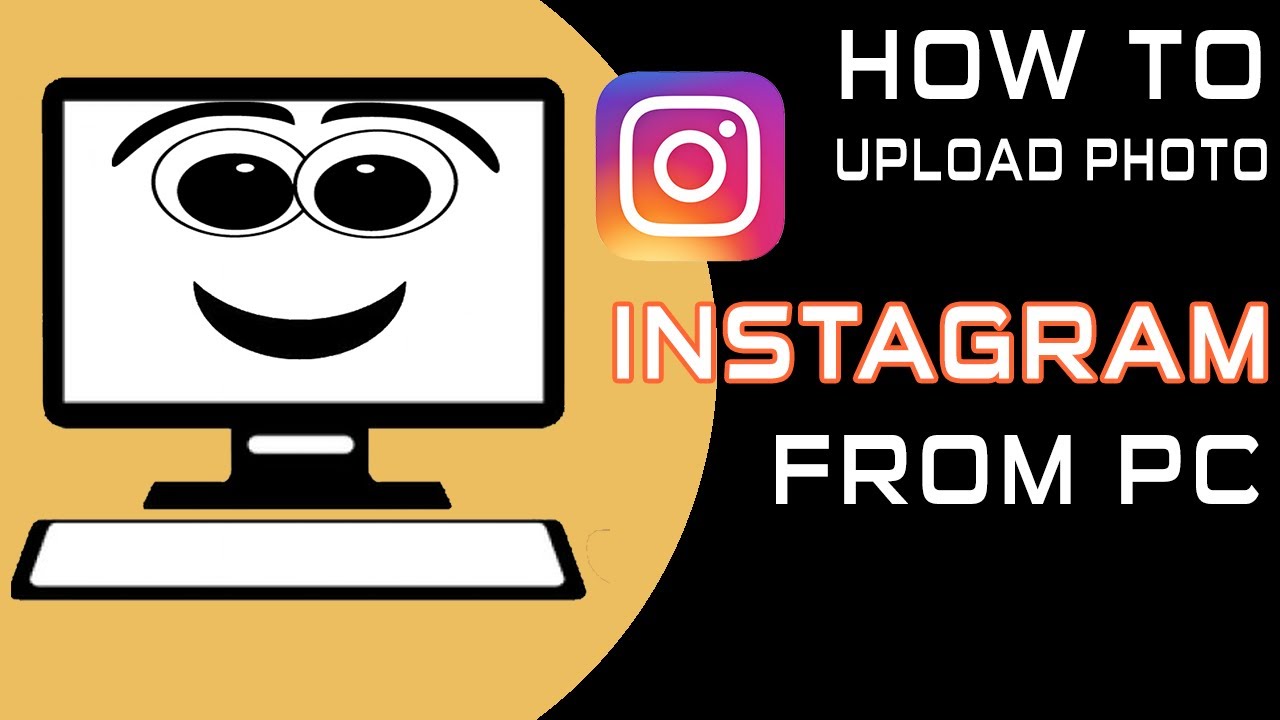 How to upload photos on instagram from pc 2017 / upload