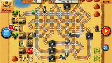 Impossible Train Maze Level Gameplay | Rail Maze 2 | Android Gameplay #326