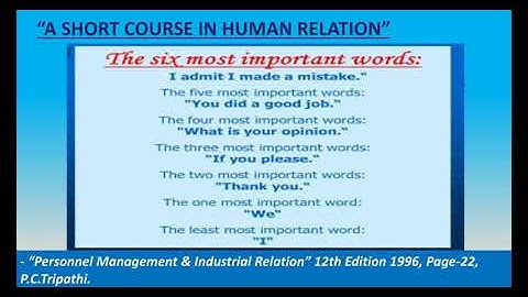 F Y B Com ,Sem 1, Personnel Management, Lecture 1 l 18 , Prof  Dhruvika Kanabar, AKDMC