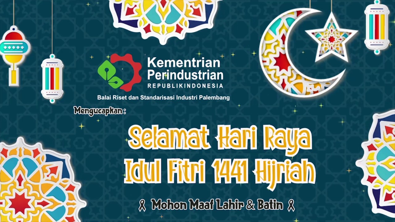 Selamat Hari  Raya  Idul  Fitri  1441 H  YouTube