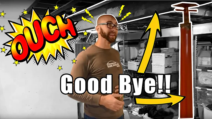 How to Install Replace a Load-Bearing I Beam DIY Basement