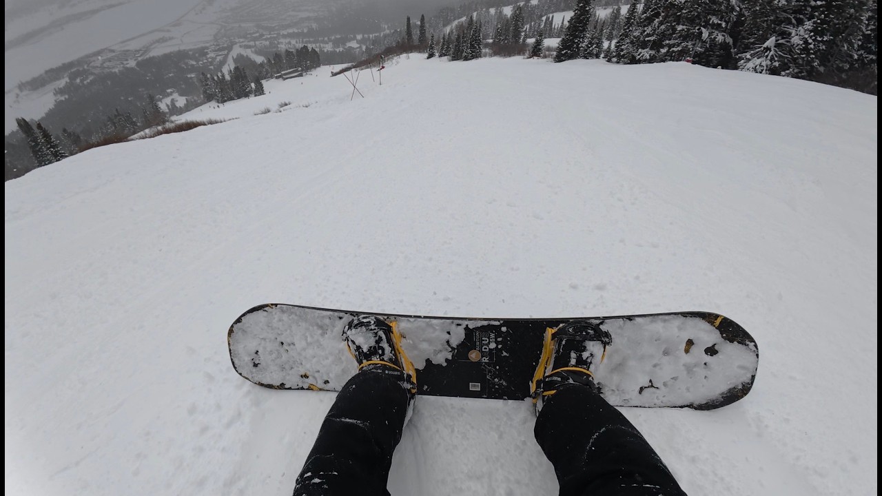 Learning to snowboard without lessons