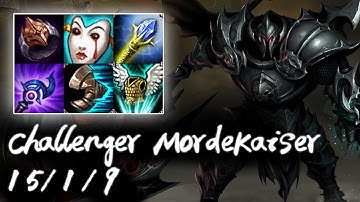 Challenger Mordekaiser Top vs Maokai | 68% Win Rate | Korea High Elo Replays