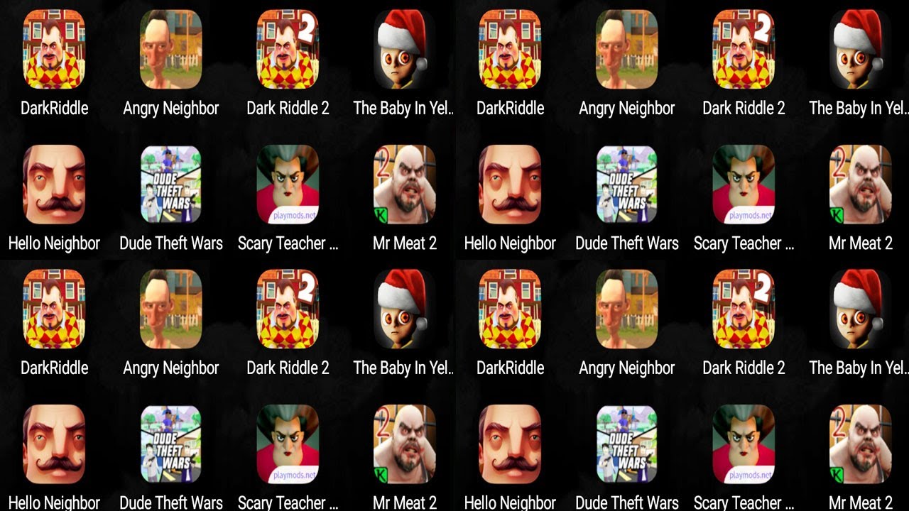 Напиши angry neighbor mod menu