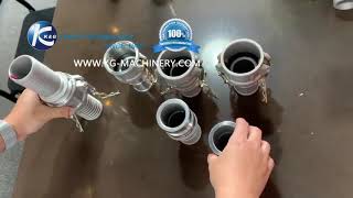 K&G Machinery SS camlock coupling