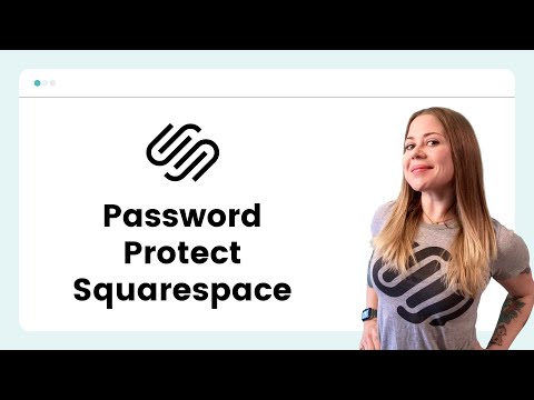 How to Password Protect Your Site in Squarespace 7.1 // Squarespace 7.1 Tutorial
