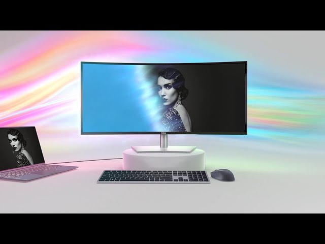 Dell Ultrasharp 34 Curved USB-C Hub Monitor – U3423WE - YouTube
