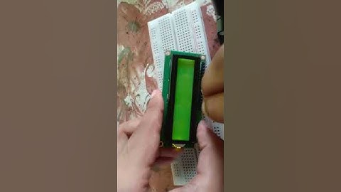 short instructions about interfacing LCD display with PIC16F877A, #naimengineering #tech