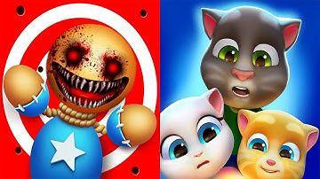 Kick the Buddy vs My Talking Tom Friends Gameplay Walkthrough (iOS,Android) New Update 2021