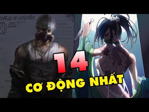 TOP 14 vị tướng có độ CƠ ĐỘNG bậc nhất trong Liên Minh Huyền Thoại, bay nhảy như chim