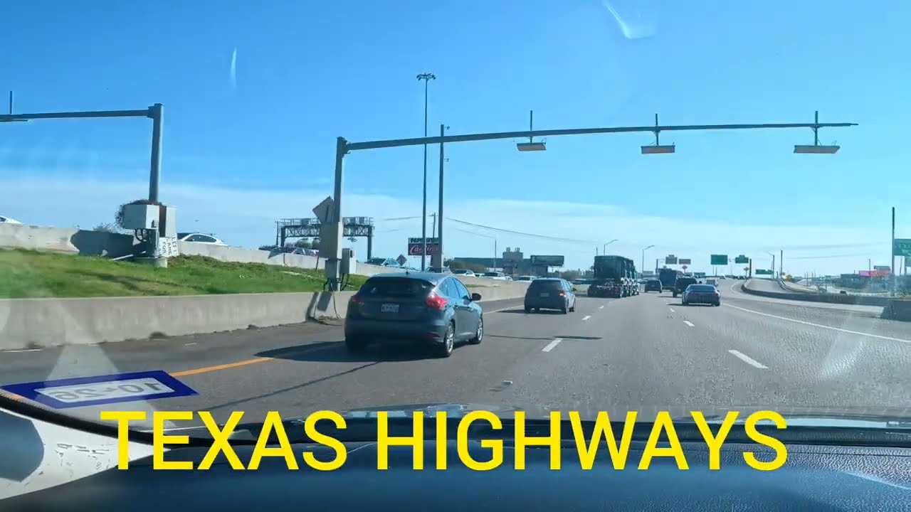 Uploading old clips. Driving on a Texas highway and encountering road rangers! #howto @follow-me